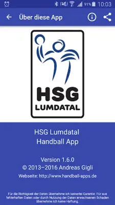 HSG Lumdatal android App screenshot 0