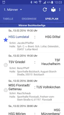 HSG Lumdatal android App screenshot 2